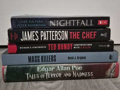 True Crime & Horror Book Bundle.