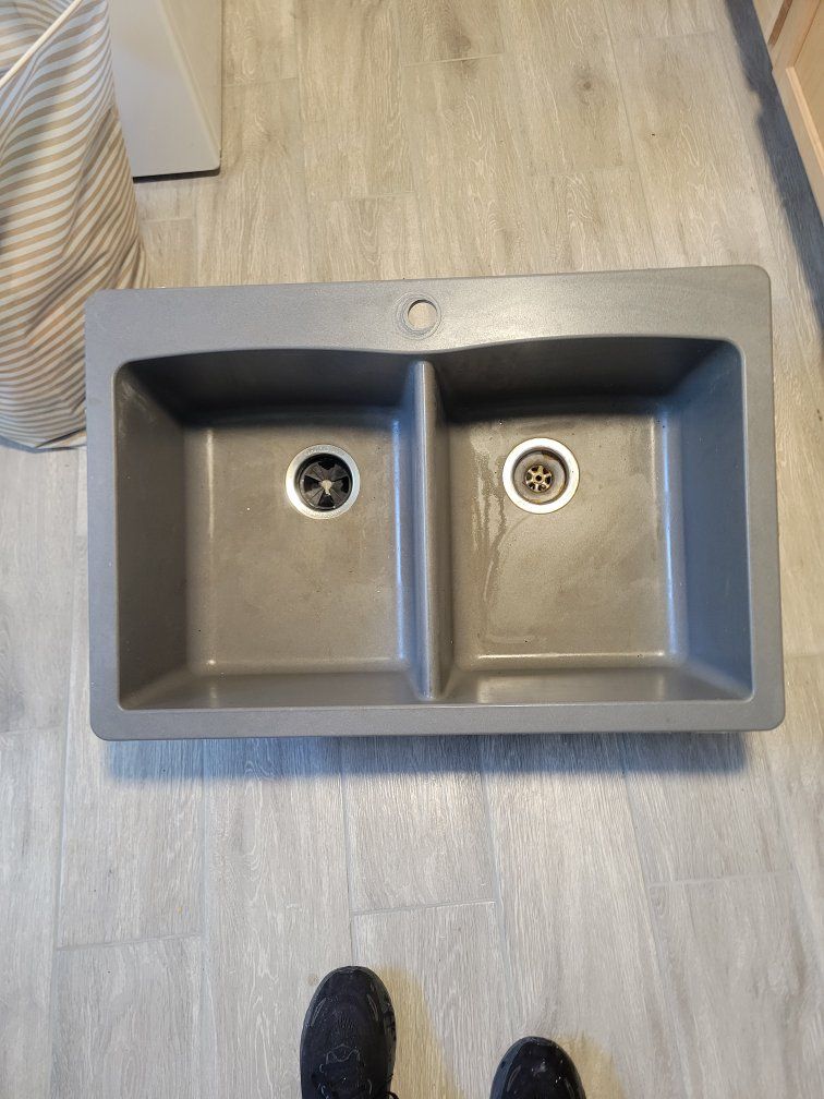 Blanco granite composite sink