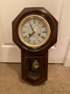 Beautiful decorative wall clock (antique style),