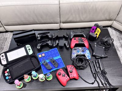 Nintendo Switch HUGE Bundle + Games, Pro Controller & Extras