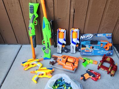 Nerf guns and bullets