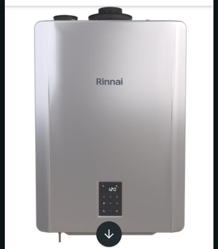new hot water heater /gas