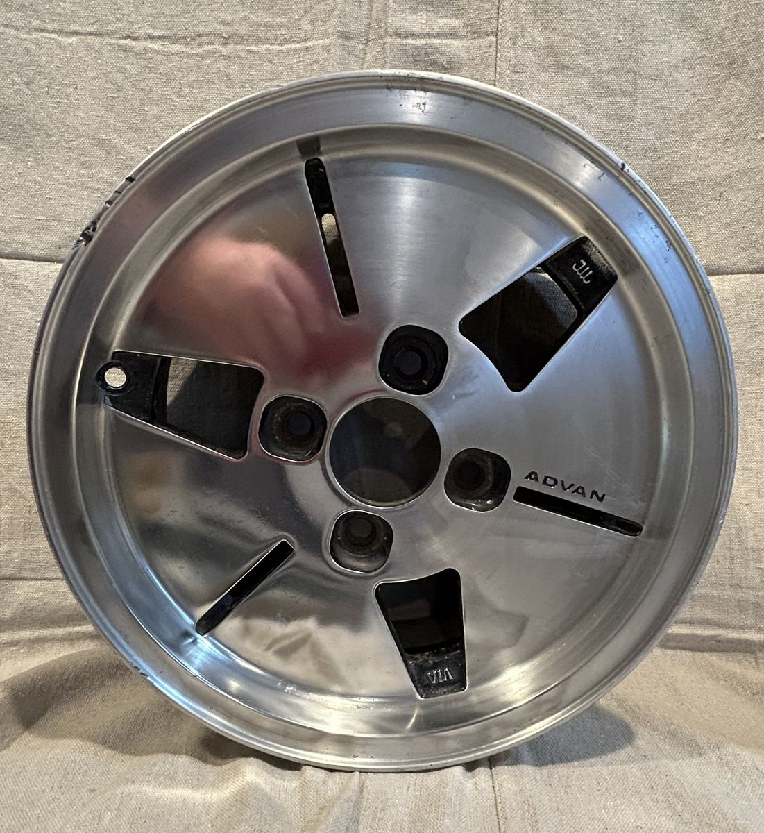 Vintage Yokohama ADVAN ADA460-2 14x6JJ +15 4x114.3 JDM Wheel Made in Japan