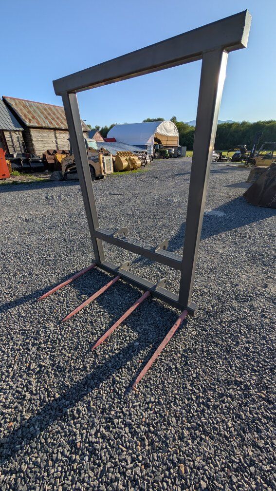 cat caterpillar wheel loader heavy duty hay forks