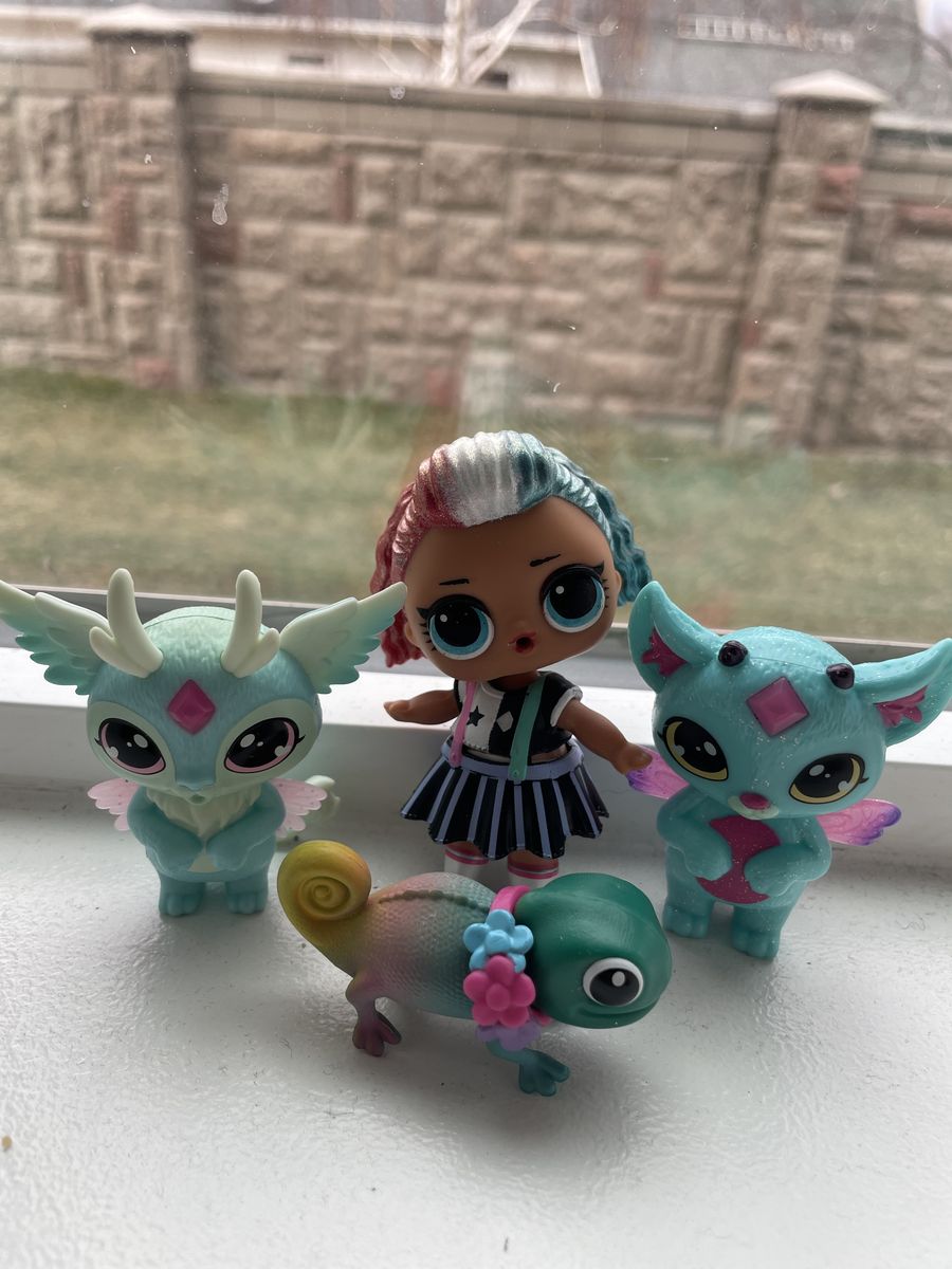 Magic Mixies Mixlings LOL doll gecko lot