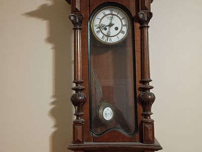 Wall Clock, Schmeckenbecher (Pecher), Pendulum Chiming Wall Clock