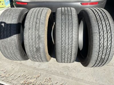Bridgestone Turanza 215/55-18 tires - 4