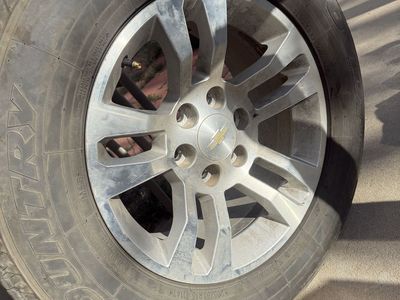 18 inch chevy rims and tiers