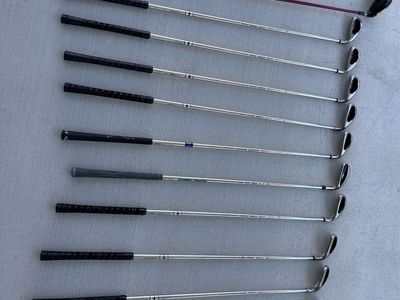 Callaway Big Bertha & TaylorMade R9 Golf Club Set - Driver, Woods, Irons, Wedges