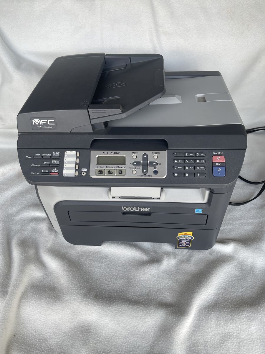Brother MFC-7840W Wireless All-In-One Laser Printer Scanner Copier Fax