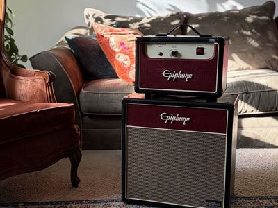 Valve Junior Tube Amp head and cab Epiphone jr cabinet