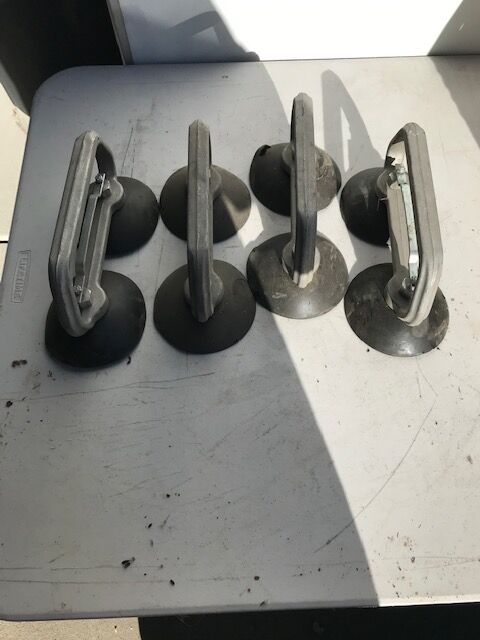 HAND TOOL all 4 Glass or mirror  suction cup handles