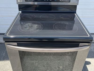 LG SS electric range,free delivery