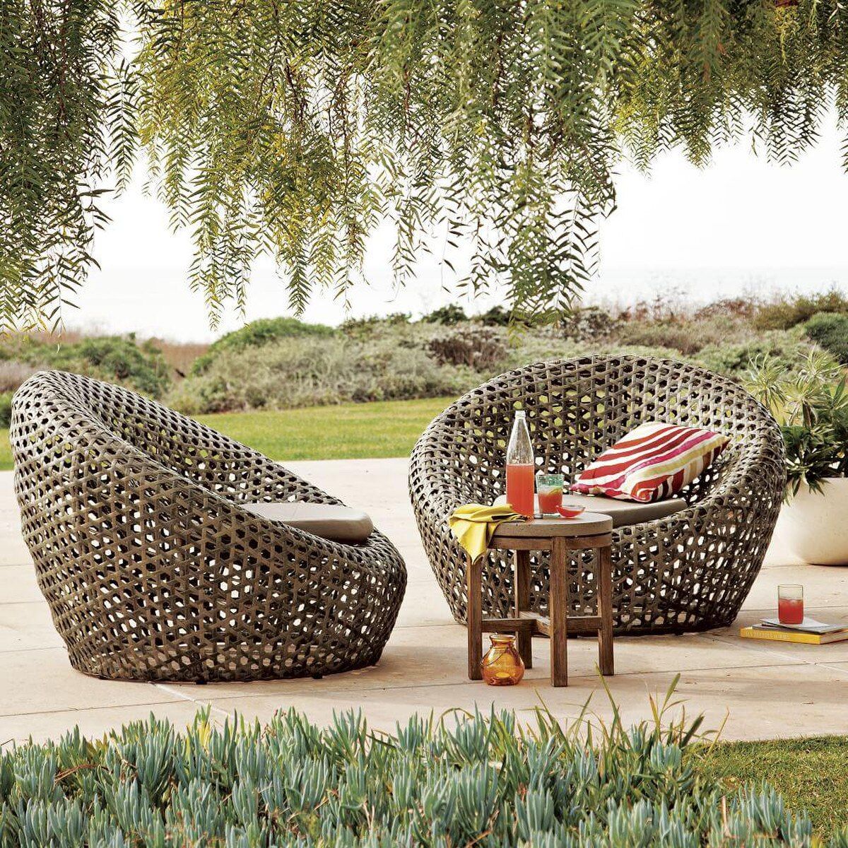 West Elm Montauk Nest Chairs