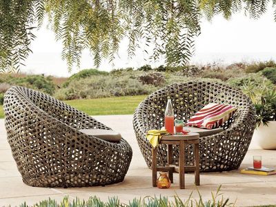 West Elm Montauk Nest Chairs
