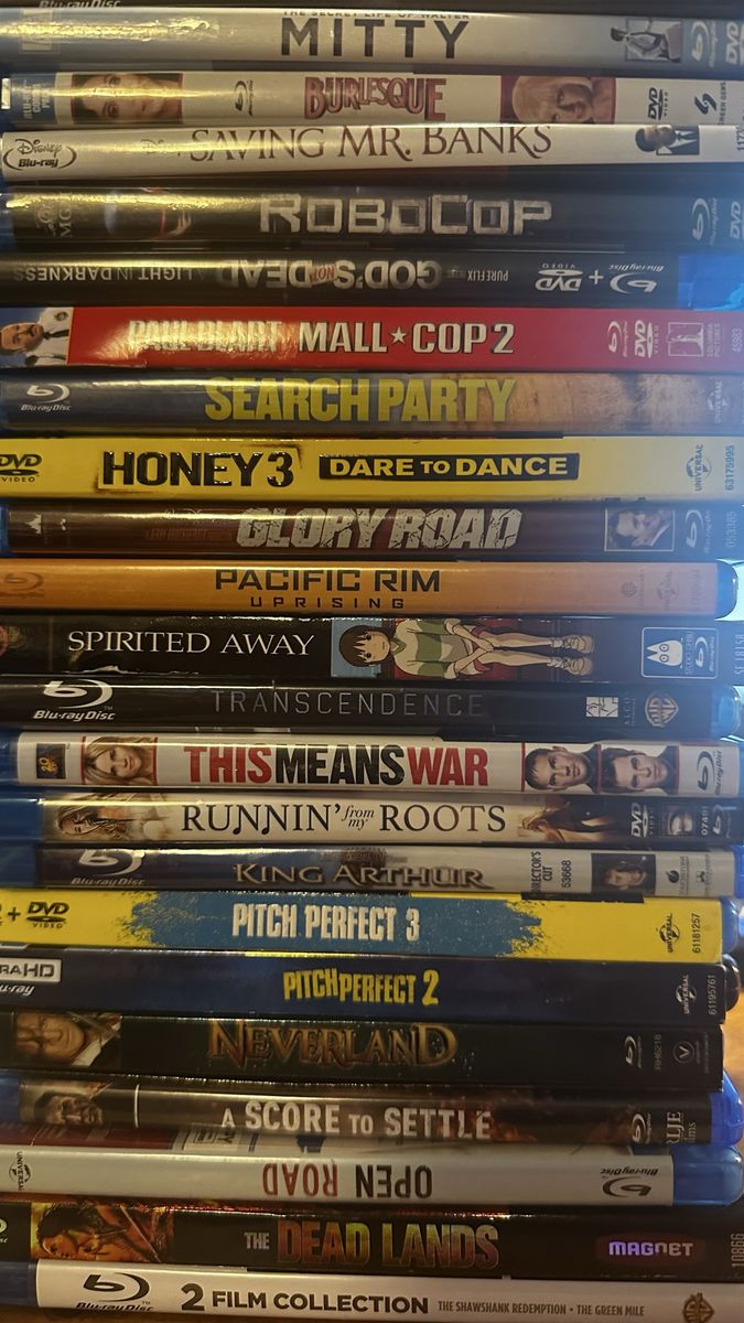 Large Lot Blu-Ray Movies- All Are LIKE NEW