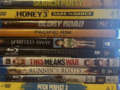 Large Lot Blu-Ray Movies- All Are LIKE NEW