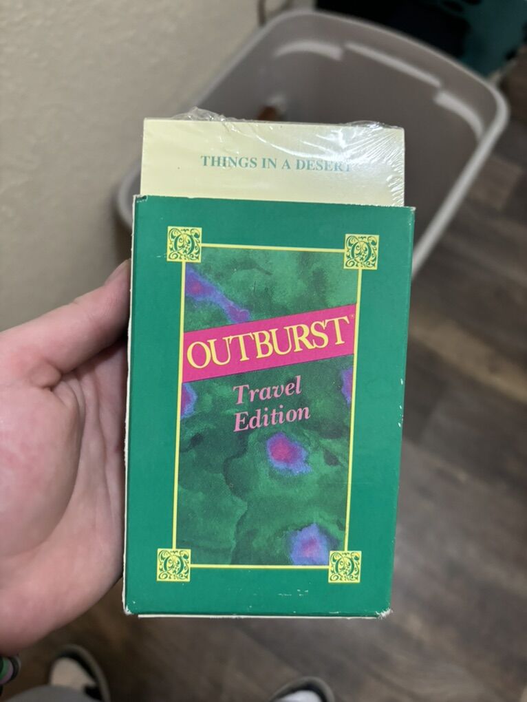 Outburst Card Game