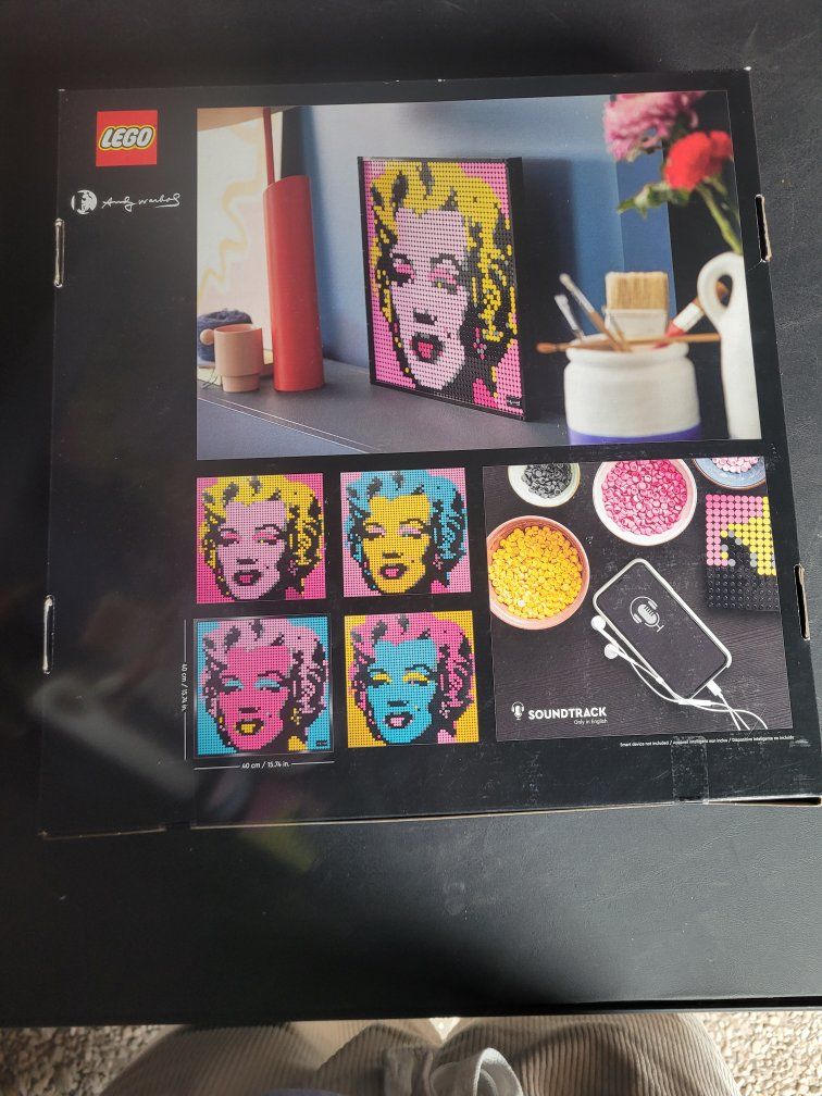 Marilyn Monroe Factory Sealed Lego Set