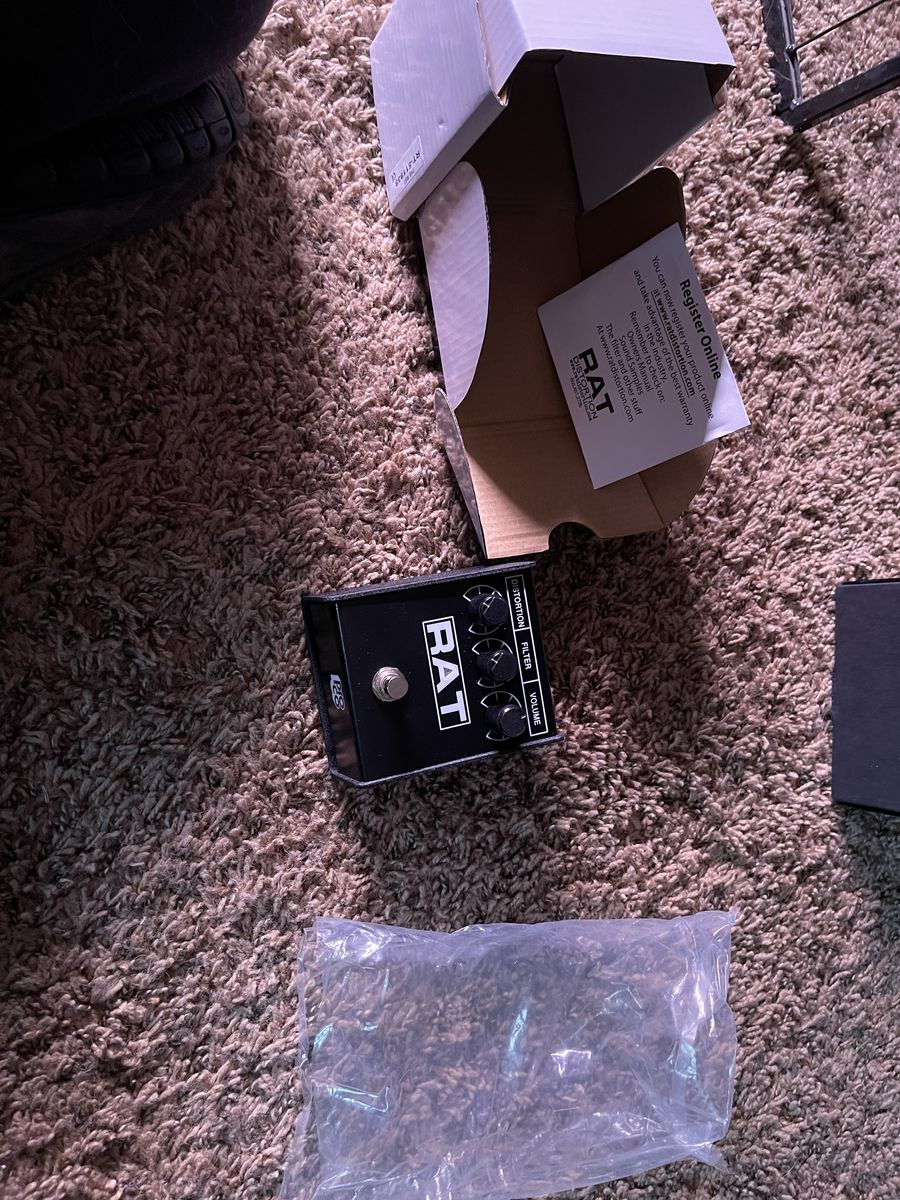 RAT distortion pedal