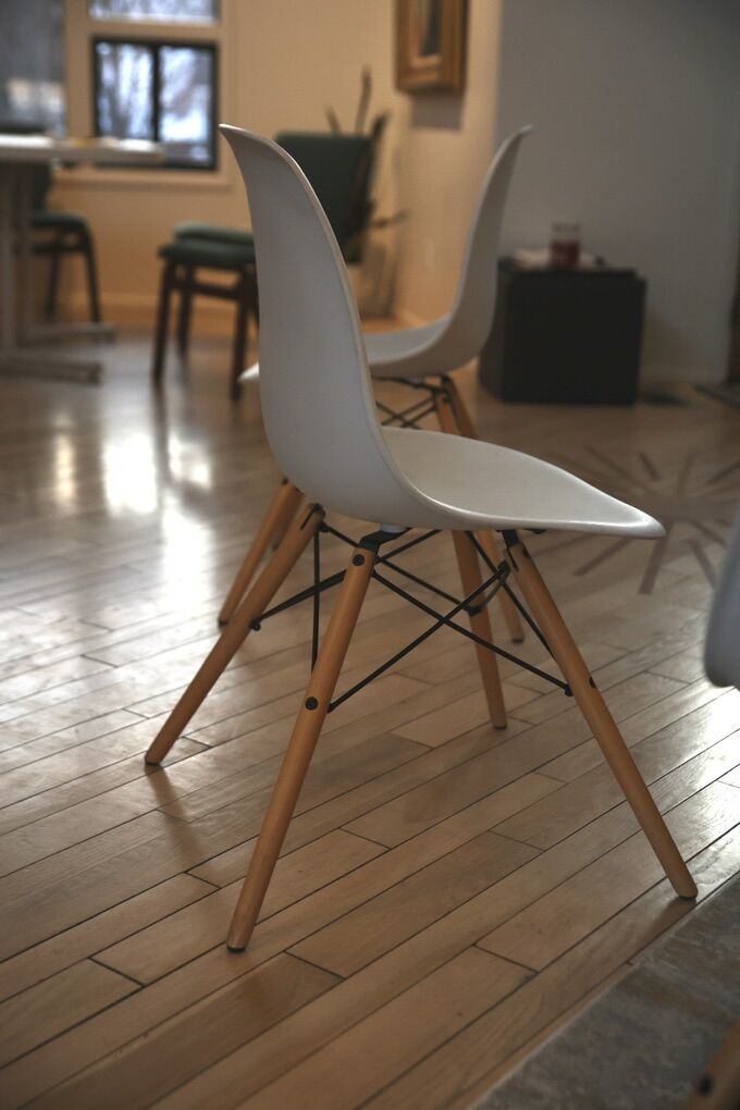 Eames-stYle Dining Chairs- 6 total