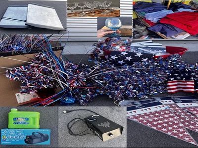 PARTY DECORATIONS 4th of July 250 ANNIVERSARY Pioneer Days RED WHITE & BLUE Patriotic Decor