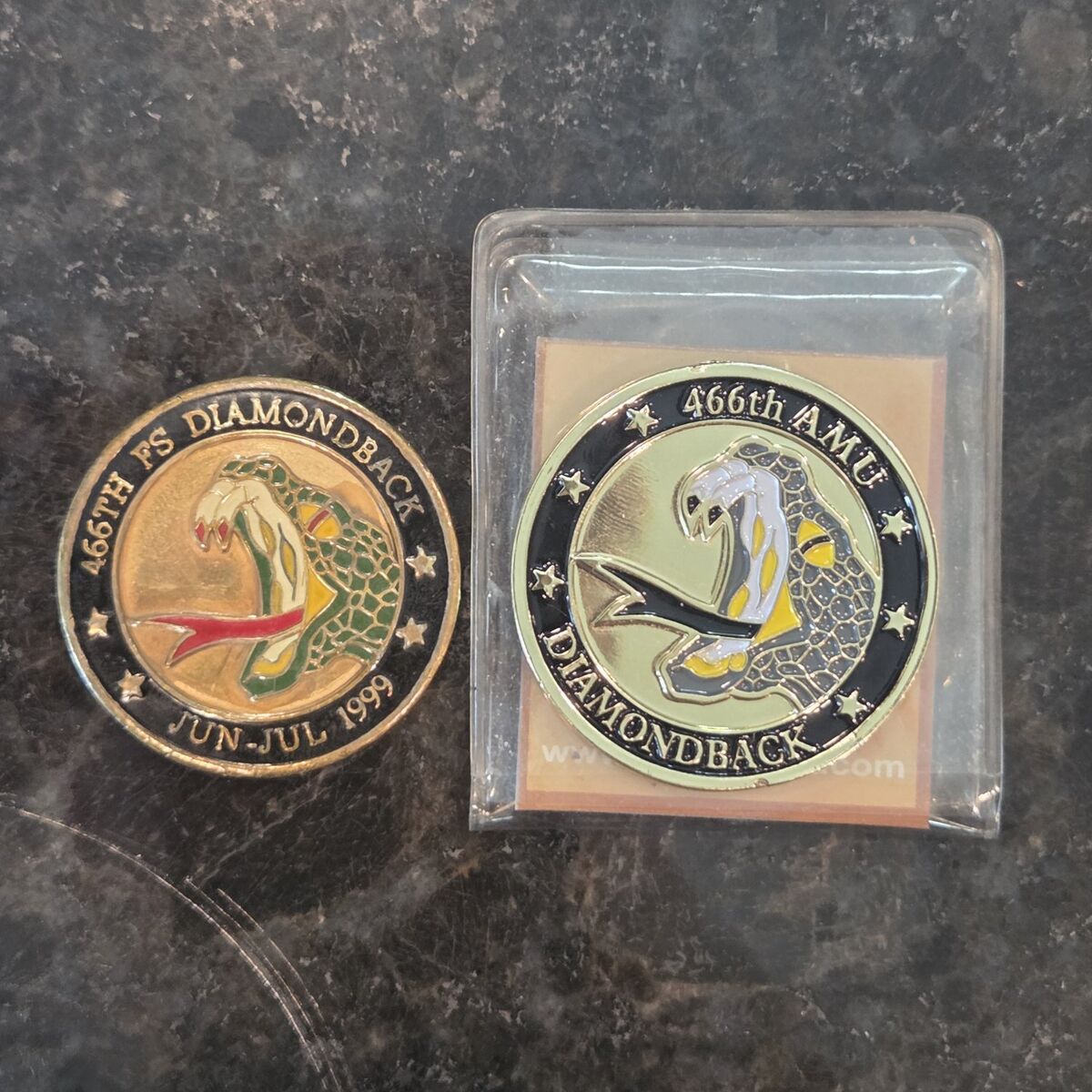 466th FS Diamondback Coins