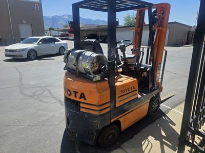 Toyota 5FBC15 Propane Forklift - 5500 lbs Capacity - Used Industrial Equipment