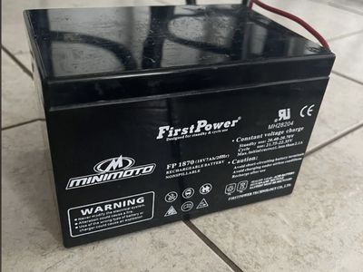 First Power MiniMoto 12v Battery