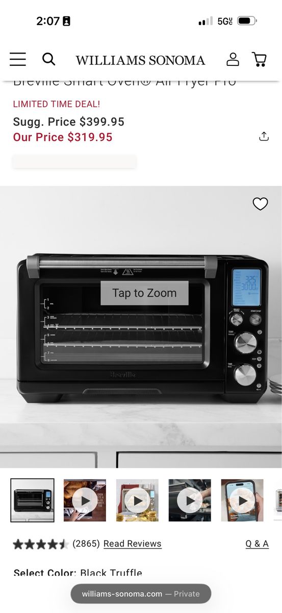 Breville Smart Oven Air Fyer Pro