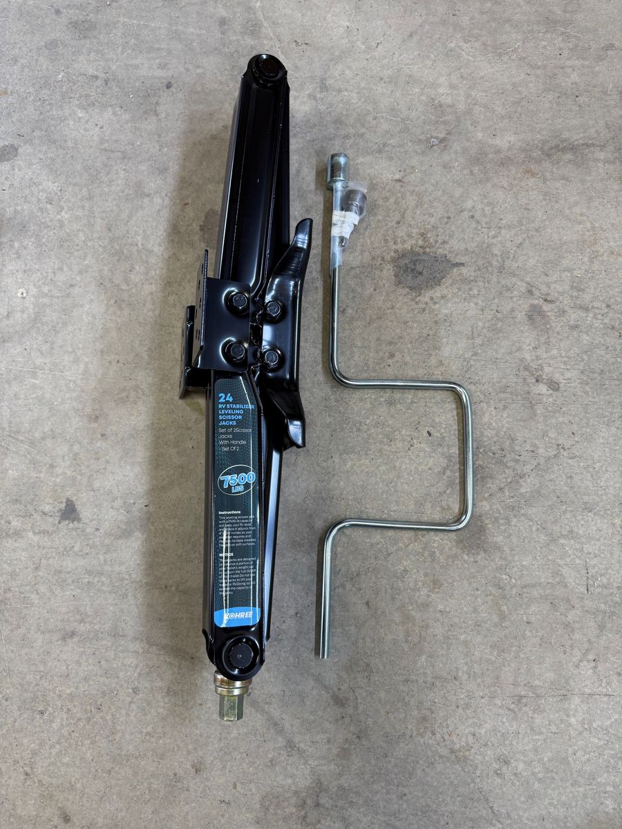 RV Stabilizer Leveling Scissor Jack 24"