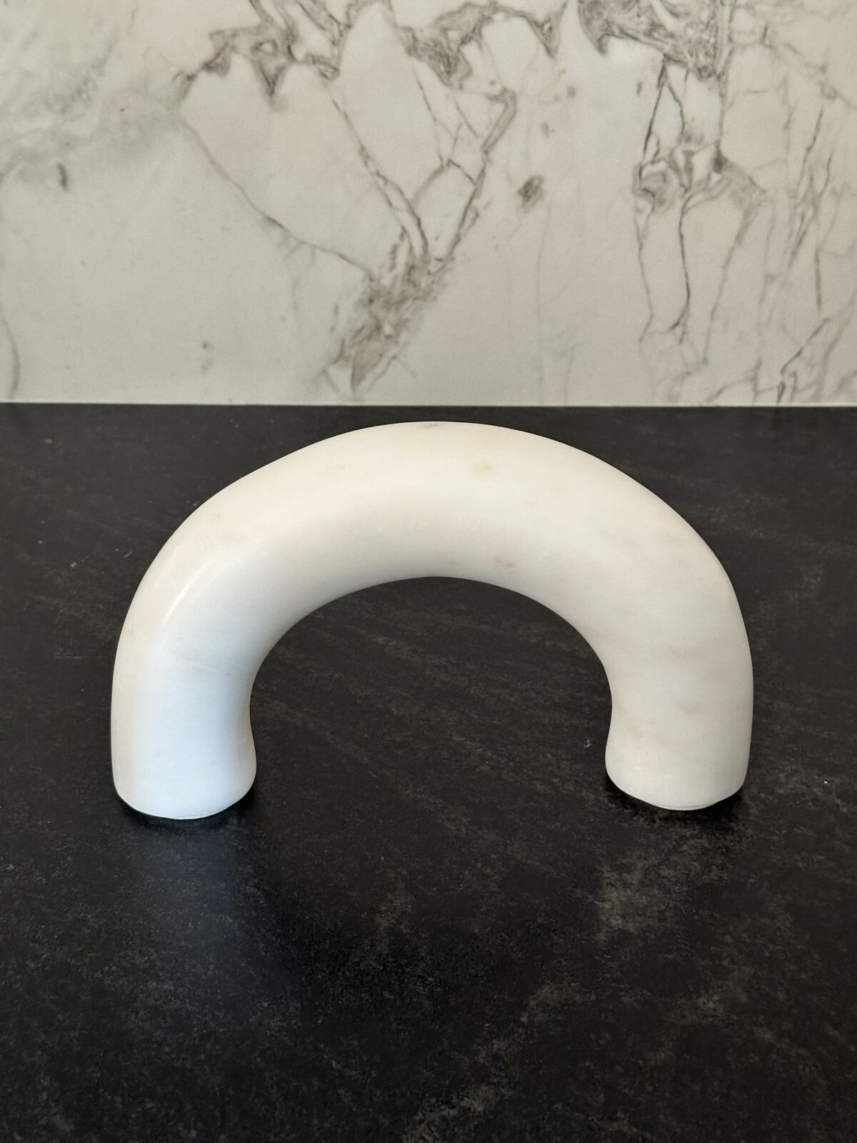 Decorative marble arch