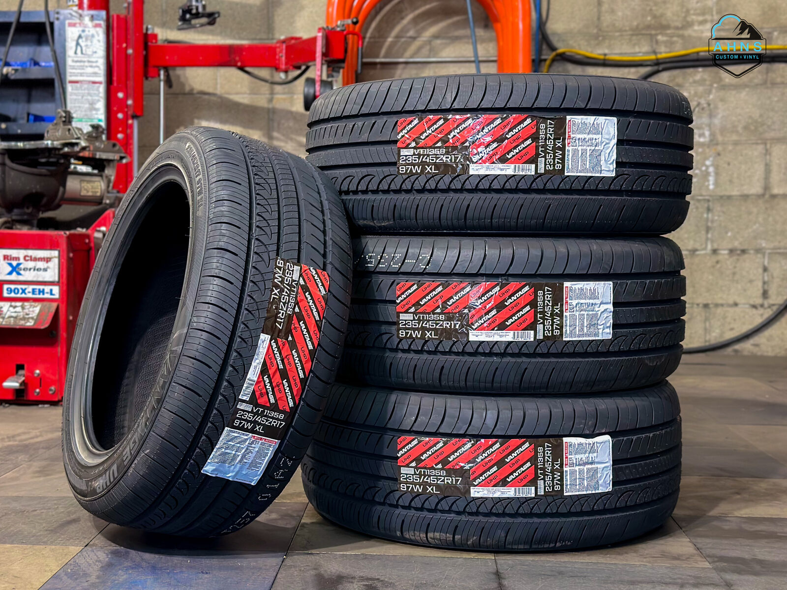 New | 235/45r18 Set of Four | All Season Tires | 235 45 18 Vantage Tires (50k Mileage Warranty) |
