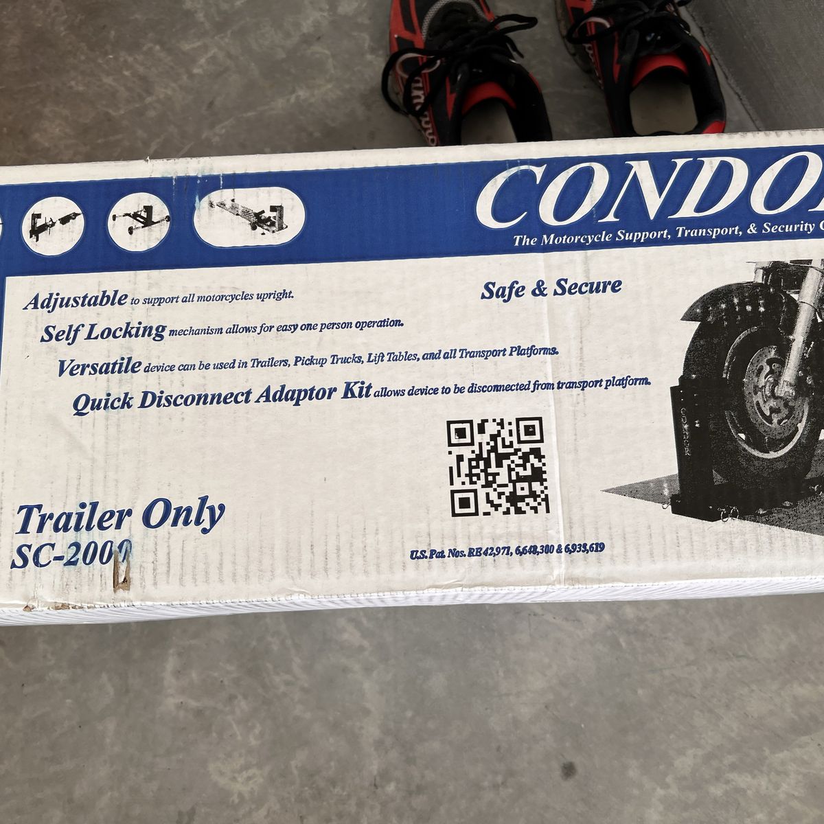 Condor SC2000 Trailer Chock  New In Box
