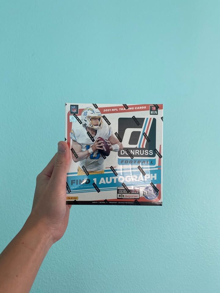 2021 Panini NFL Donruss Fanatics Exclusive Football Mega Box Sealed NFL.