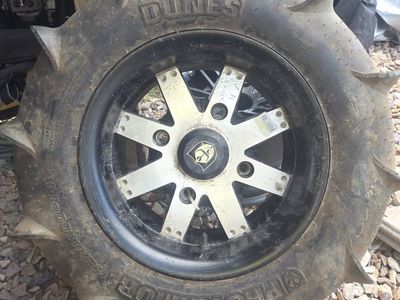 rzr polaris sand tire and rim brand new