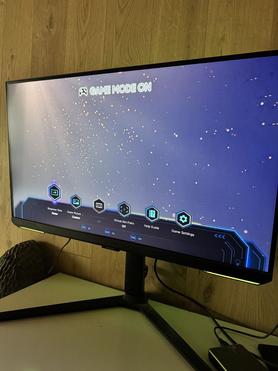 Samsung Odyssey 28” UHD 144Hz Gaming Monitor with Stand