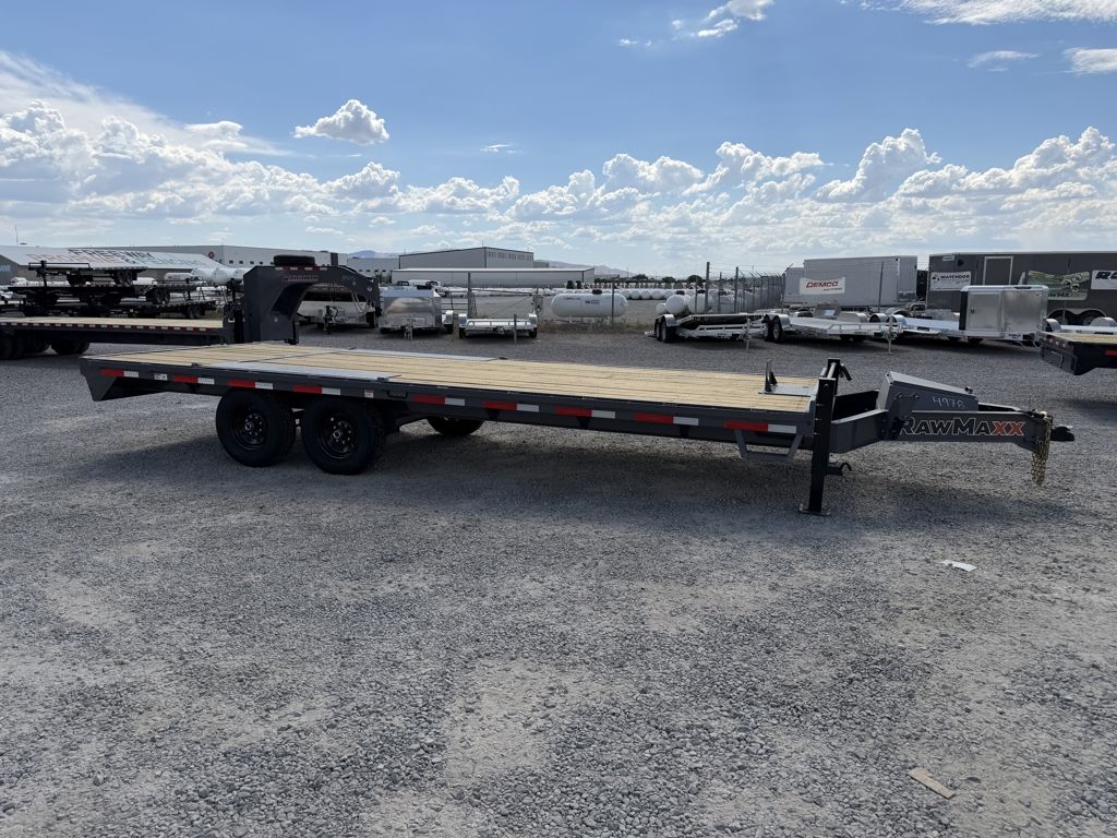 2027 RawMaxx 8.5x22 14k DOX I-Beam Deckover Flatbe