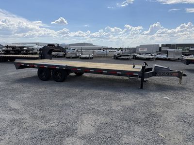 2027 RawMaxx 8.5x22 14k DOX I-Beam Deckover Flatbe