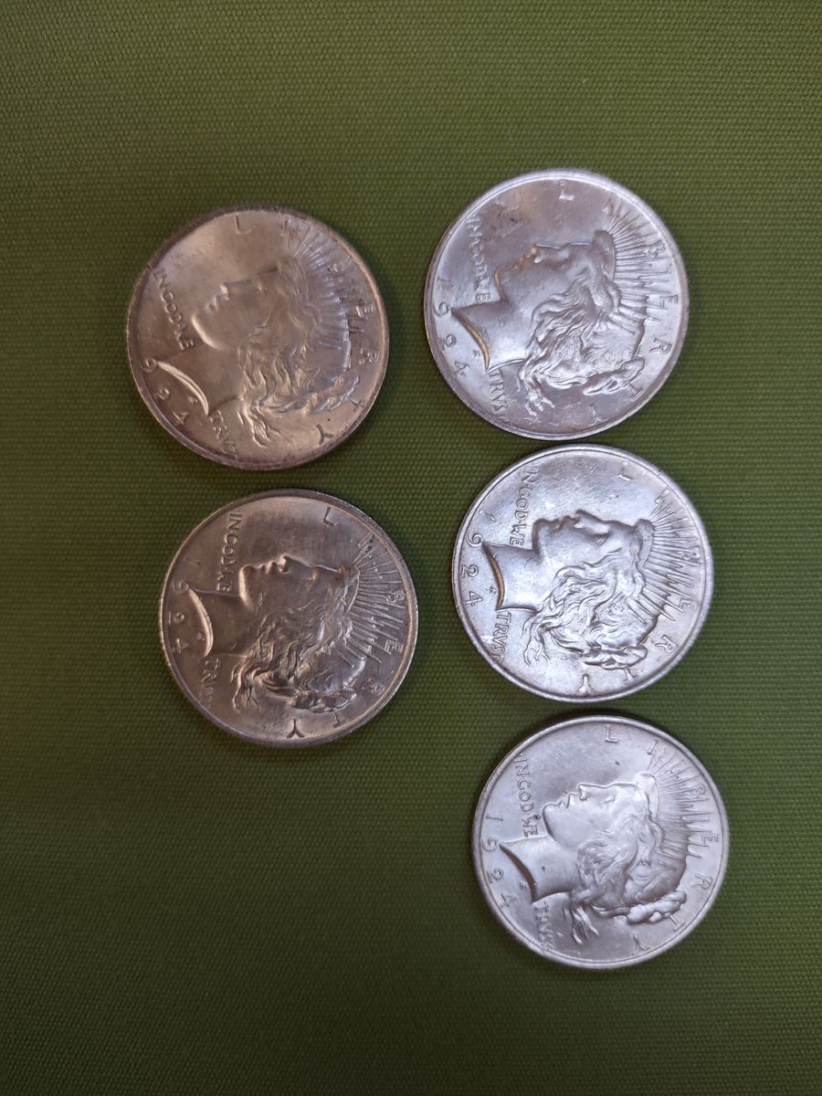 Silver Peace dollars
