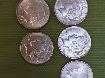 Silver Peace dollars