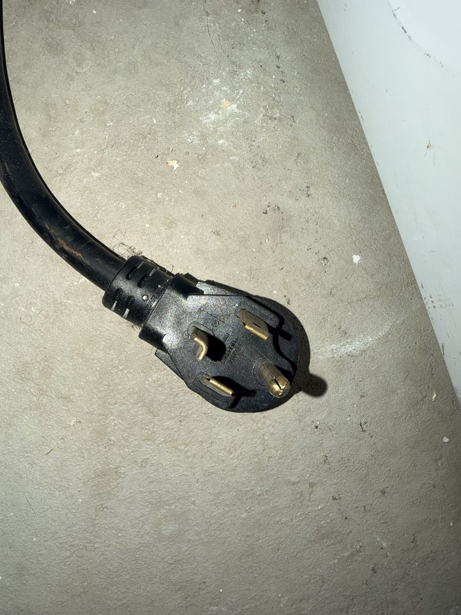 Unknown Condition/As Is- LG Sensor Dry Electric Dryer DLE2516W Front Load White with Power Cord Used
