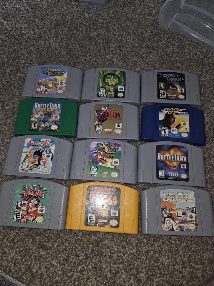 n64 games Authentic ( prices in description)