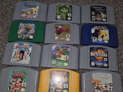 n64 games Authentic ( prices in description)