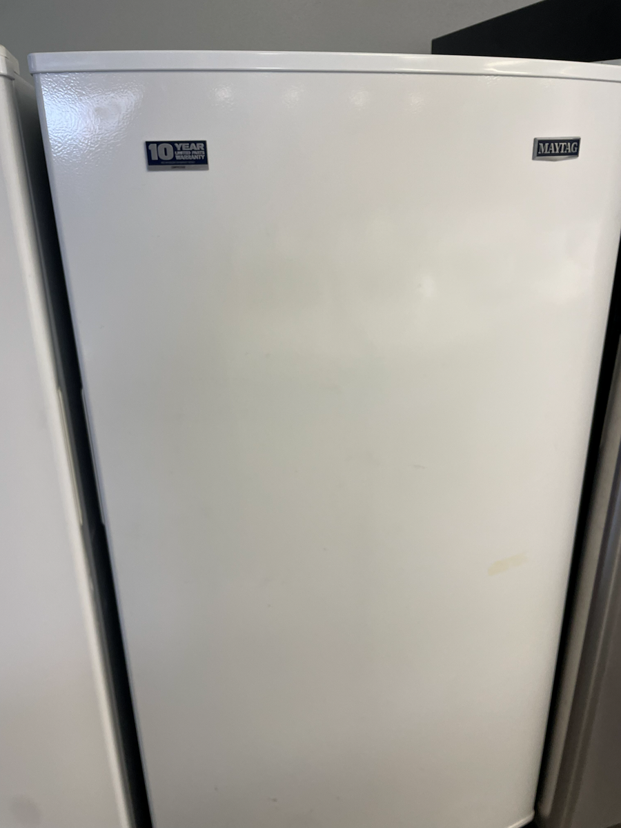 Maytag White Upright Stand-Up Freezer
