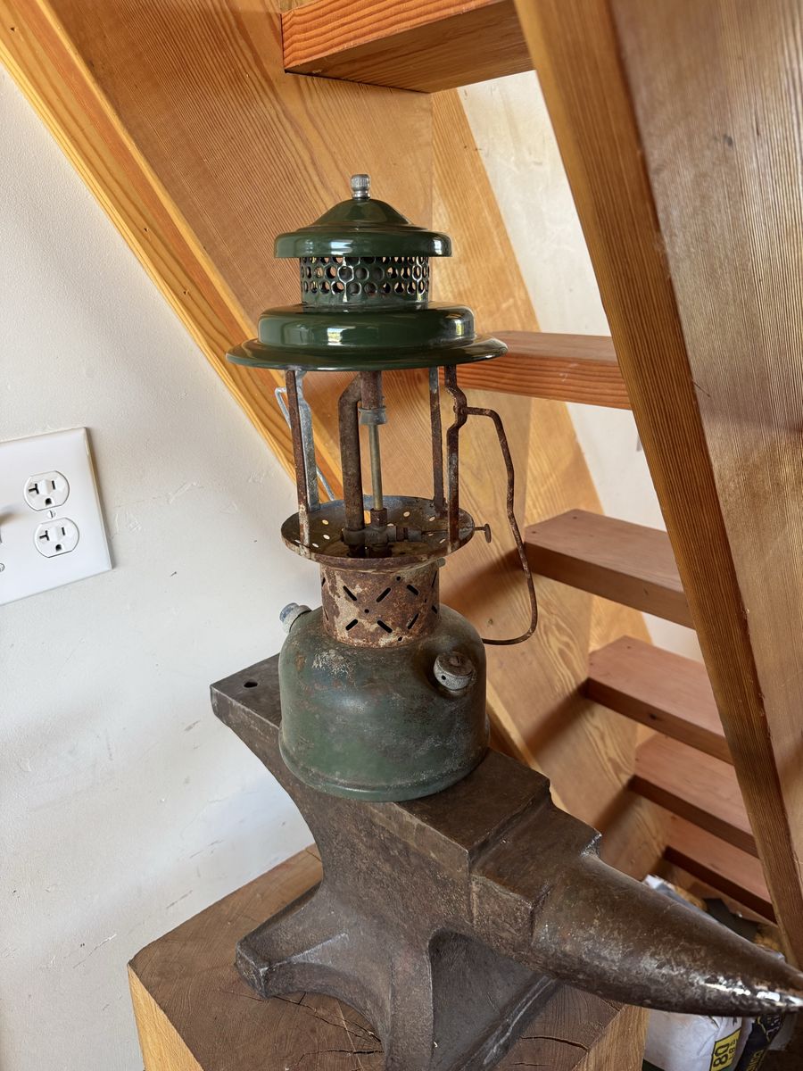 Vintage 1938 Coleman Gas Lantern