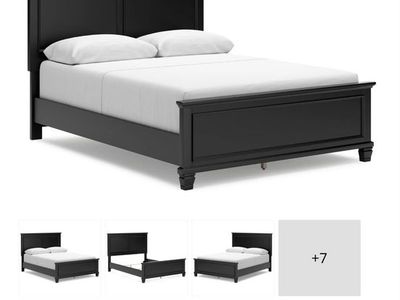 Ashley Furniture Lanolee Queen Panel Bed - Black