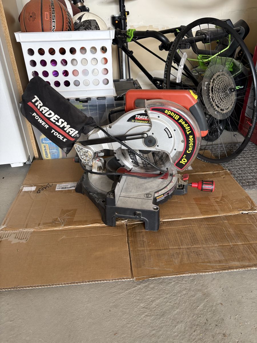 Tradesman 10 Ten Inch Power Miter Saw Model M2501W