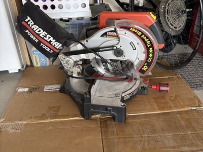 Tradesman 10 Ten Inch Power Miter Saw Model M2501W