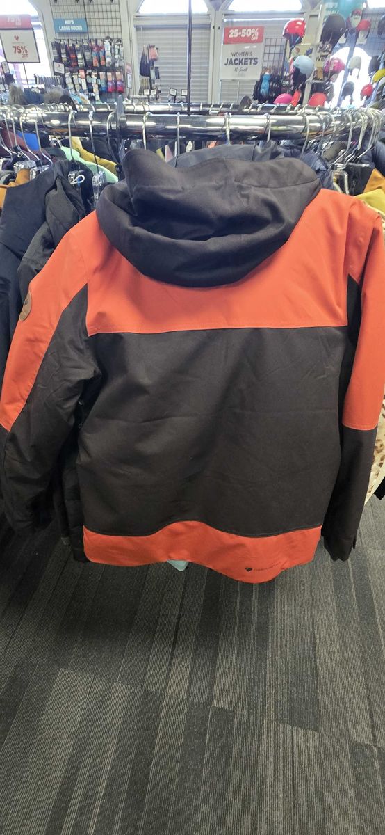 Obermeyer Men's Grommet Jacket- Russet